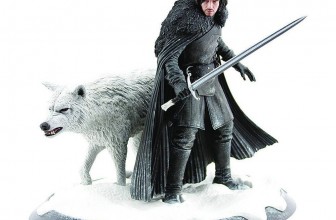 Jon Snow and Ghost Statue – Game Of Thrones