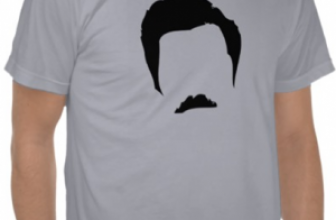 Ron Swanson Silhouette – Parks and Recreation