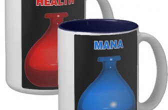 Health and Mana Mugs